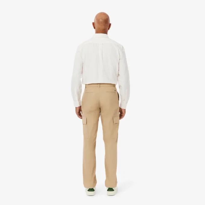 Men’s Regular Fit Lightweight Cotton Cargo Pants