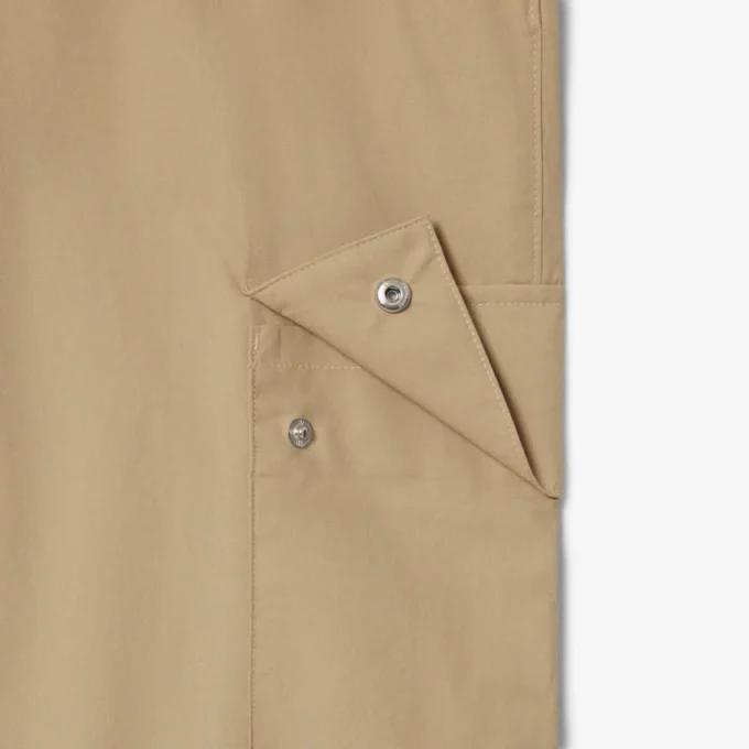Men’s Regular Fit Lightweight Cotton Cargo Pants