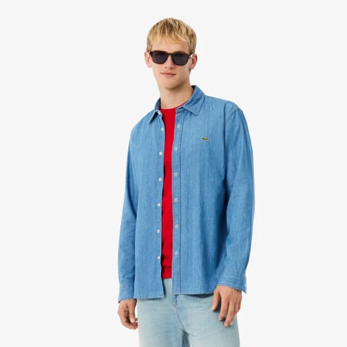Men’s Regular Fit Lightweight Denim Shirt
