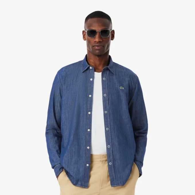 Men’s Regular Fit Lightweight Denim Shirt