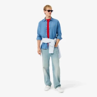 Men’s Regular Fit Lightweight Denim Shirt