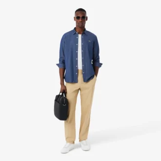 Men’s Regular Fit Lightweight Denim Shirt