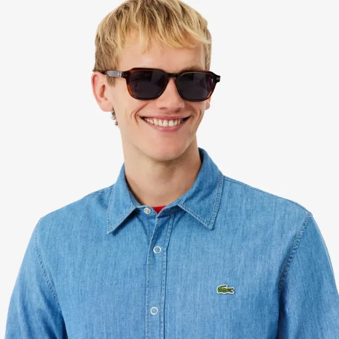 Men’s Regular Fit Lightweight Denim Shirt