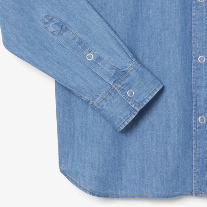 Men’s Regular Fit Lightweight Denim Shirt