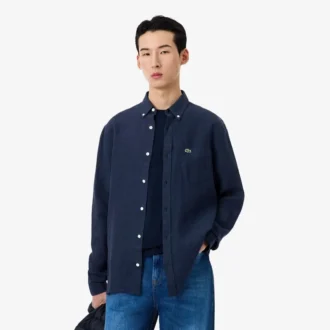 Men’s Regular Fit Linen Shirt