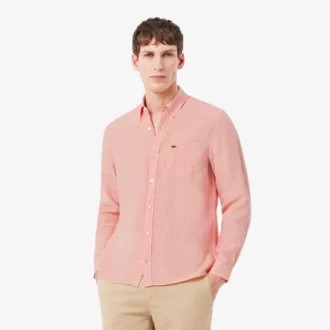 Men’s Regular Fit Linen Shirt