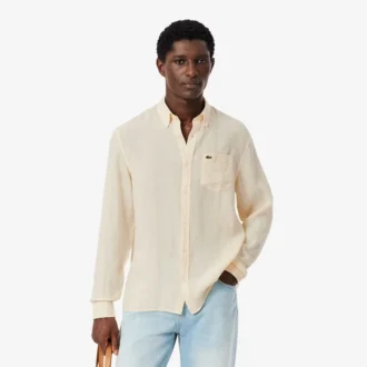 Men’s Regular Fit Linen Shirt