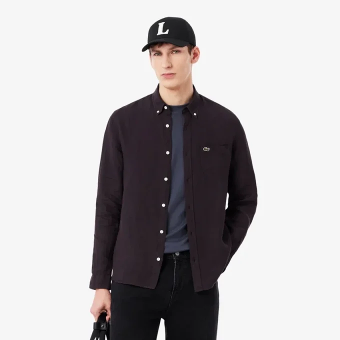 Men’s Regular Fit Linen Shirt