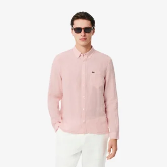 Men’s Regular Fit Linen Shirt