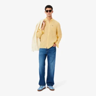 Men’s Regular Fit Linen Shirt