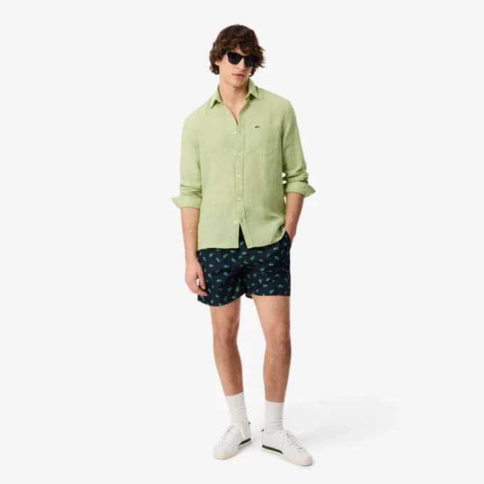 Men’s Regular Fit Linen Shirt