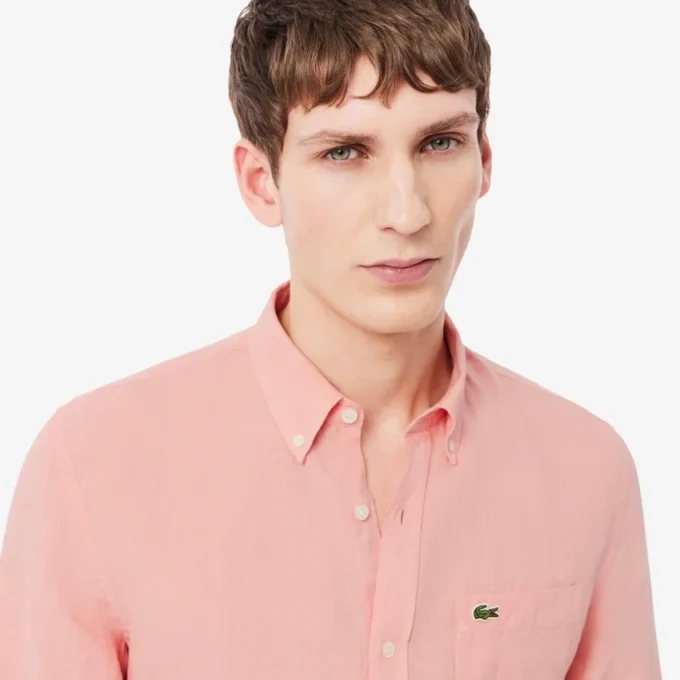Men’s Regular Fit Linen Shirt