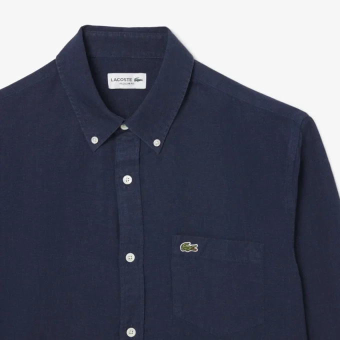 Men’s Regular Fit Linen Shirt