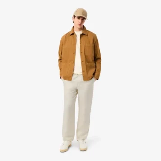 Men’s Regular Fit Linen Twill Pants