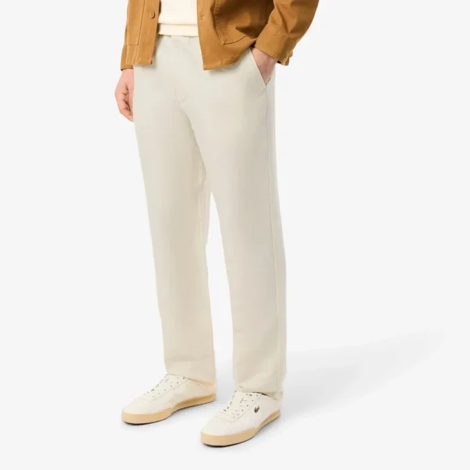 Men’s Regular Fit Linen Twill Pants
