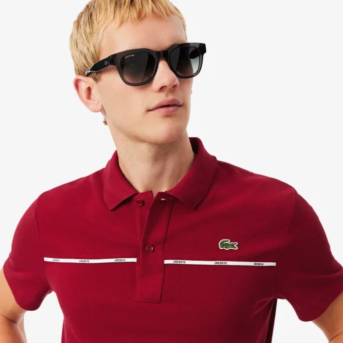 Men’s Regular Fit Logo Trim L.12.12 Polo