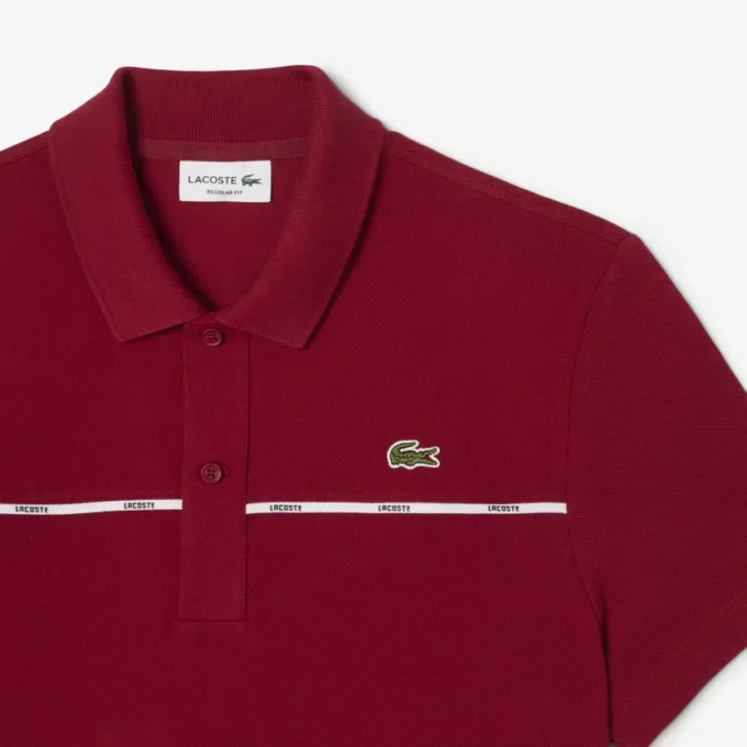 Men’s Regular Fit Logo Trim L.12.12 Polo