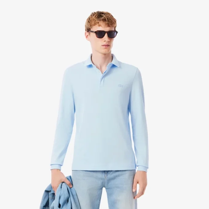 Men’s Regular Fit Paris Stretch Piqua Polo
