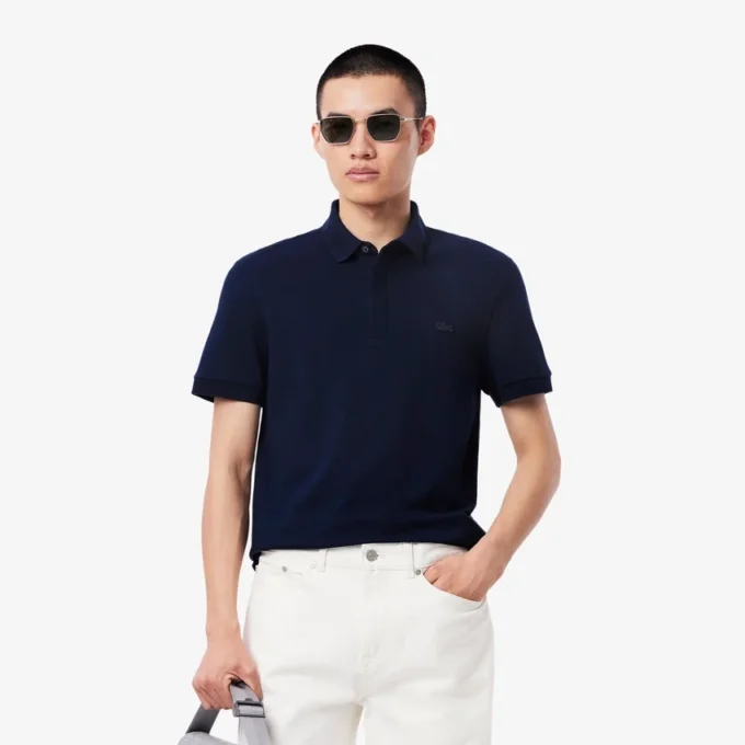 Men’s Regular Fit Paris Stretch Piqua Polo