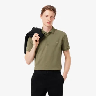 Men’s Regular Fit Paris Stretch Piqua Polo