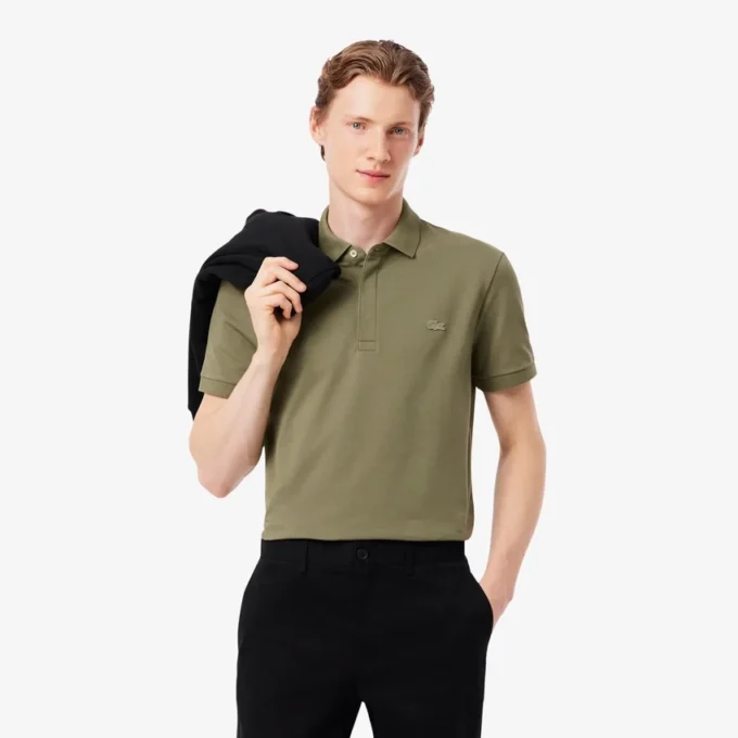 Men’s Regular Fit Paris Stretch Piqua Polo