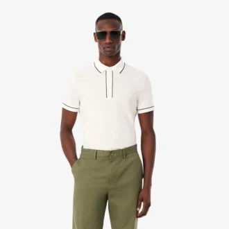 Men’s Regular Fit Paris Stretch Piqua Polo