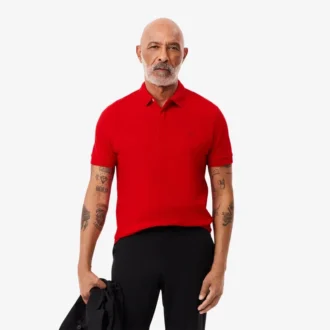 Men’s Regular Fit Paris Stretch Piqua Polo