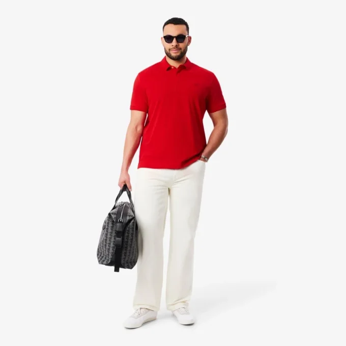 Men’s Regular Fit Paris Stretch Piqua Polo