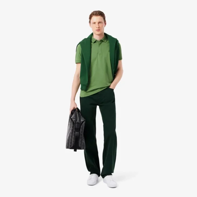 Men’s Regular Fit Paris Stretch Piqua Polo