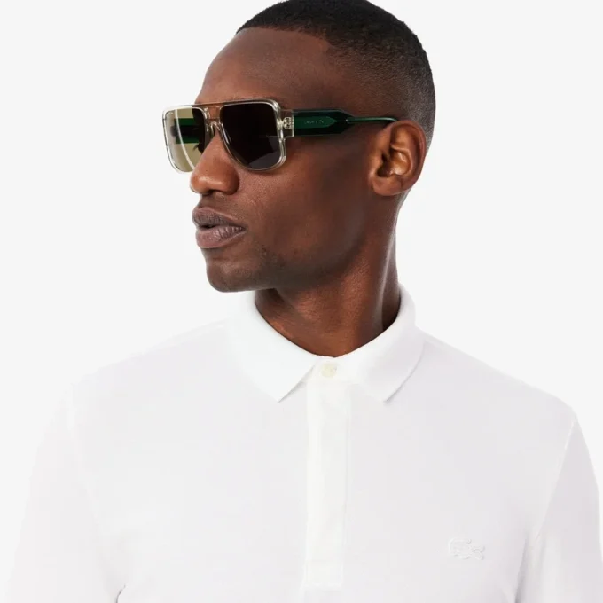 Men’s Regular Fit Paris Stretch Piqua Polo