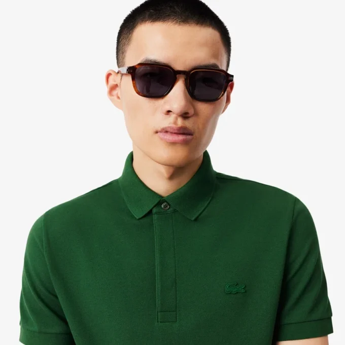 Men’s Regular Fit Paris Stretch Piqua Polo
