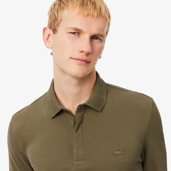 Men’s Regular Fit Paris Stretch Piqua Polo