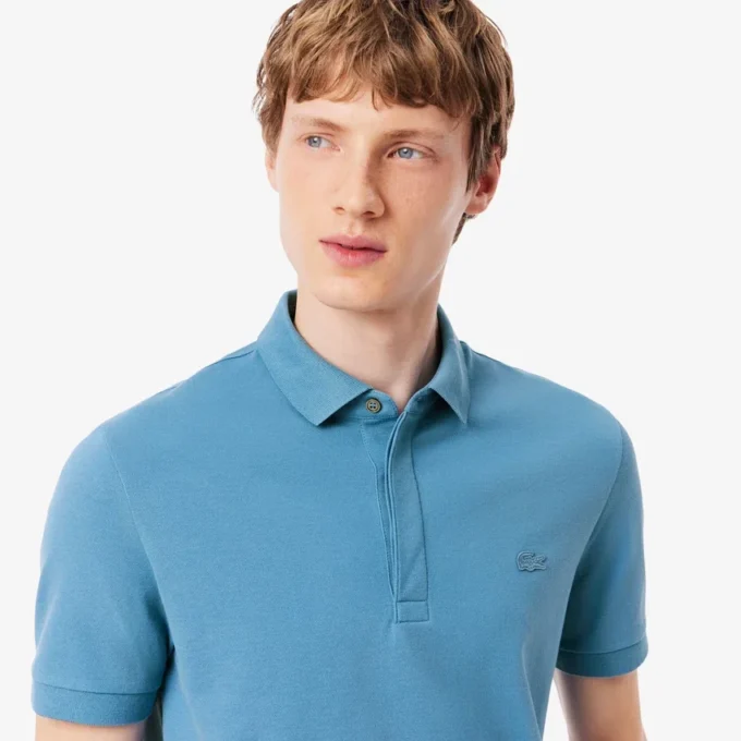 Men’s Regular Fit Paris Stretch Piqua Polo