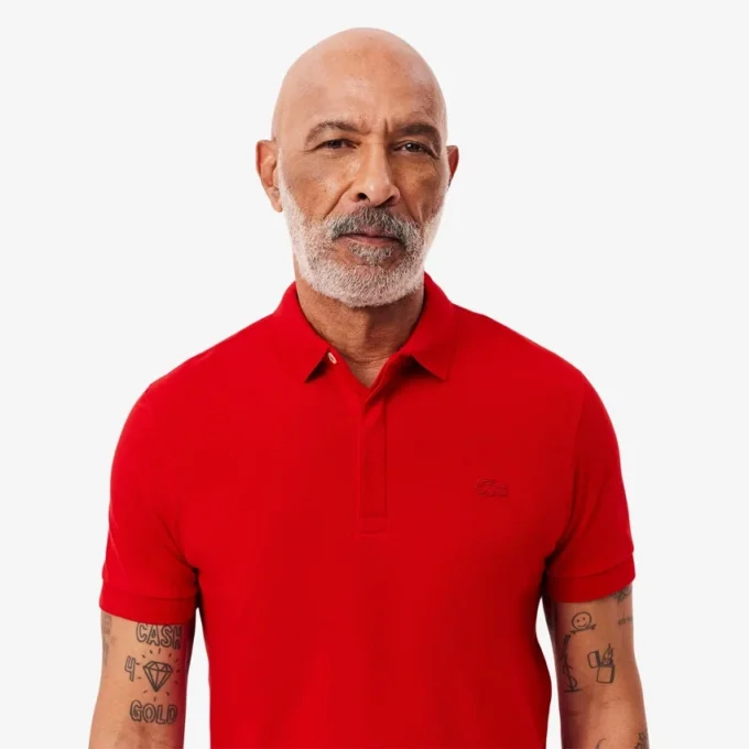 Men’s Regular Fit Paris Stretch Piqua Polo