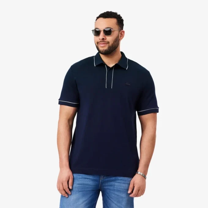 Men’s Regular Fit Paris Stretch Piqua Polo