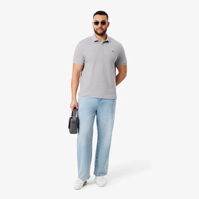 Men’s Regular Fit Paris Stretch Piqua Polo
