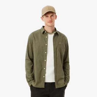 Men’s Regular Fit Plaid Flannel Shirt