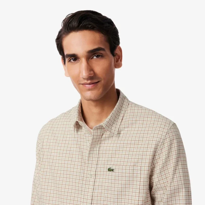 Men’s Regular Fit Plaid Flannel Shirt