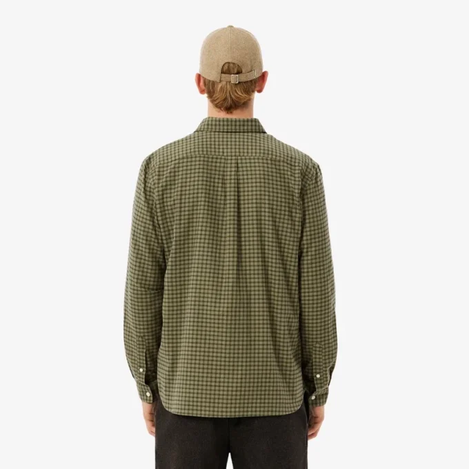 Men’s Regular Fit Plaid Flannel Shirt