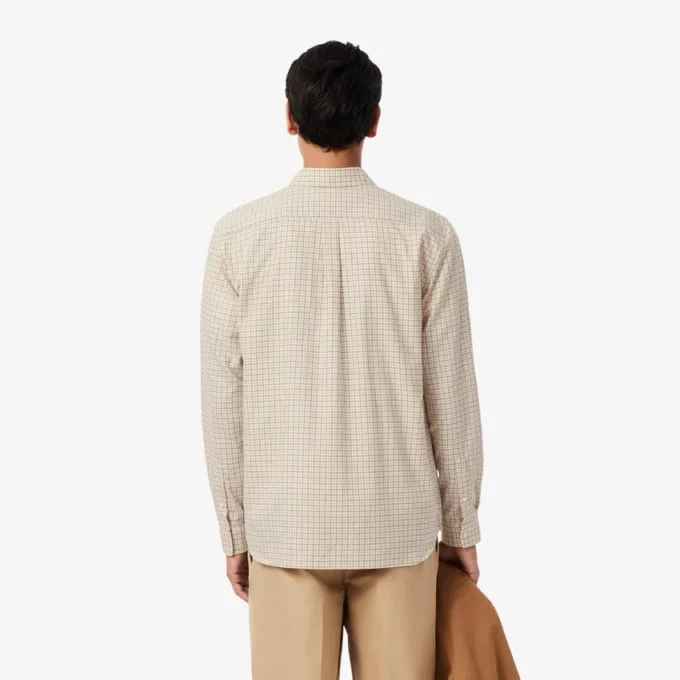 Men’s Regular Fit Plaid Flannel Shirt