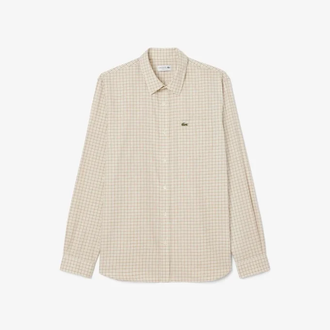 Men’s Regular Fit Plaid Flannel Shirt
