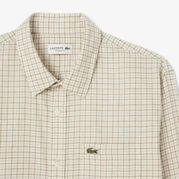 Men’s Regular Fit Plaid Flannel Shirt