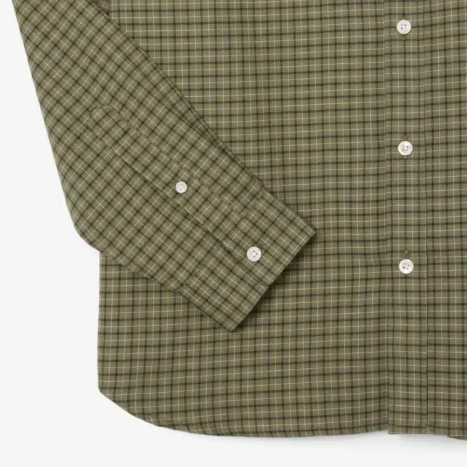 Men’s Regular Fit Plaid Flannel Shirt