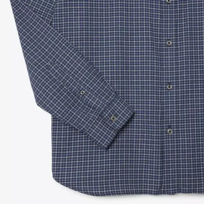 Men’s Regular Fit Plaid Flannel Shirt