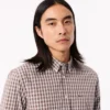 Men’s Regular Fit Plaid Poplin Shirt