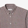 Men’s Regular Fit Plaid Poplin Shirt
