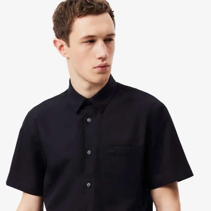 Men’s Regular Fit Short Sleeve Cotton Shirt