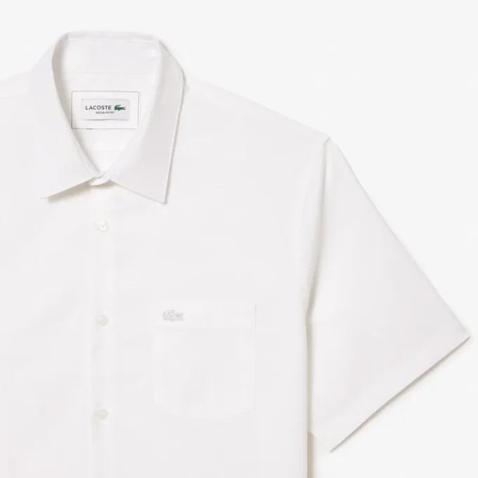 Men’s Regular Fit Short Sleeve Cotton Shirt