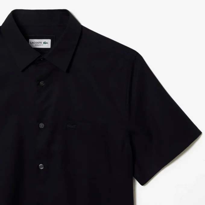 Men’s Regular Fit Short Sleeve Cotton Shirt
