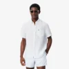 Men’s Regular Fit Short Sleeve Linen Shirt